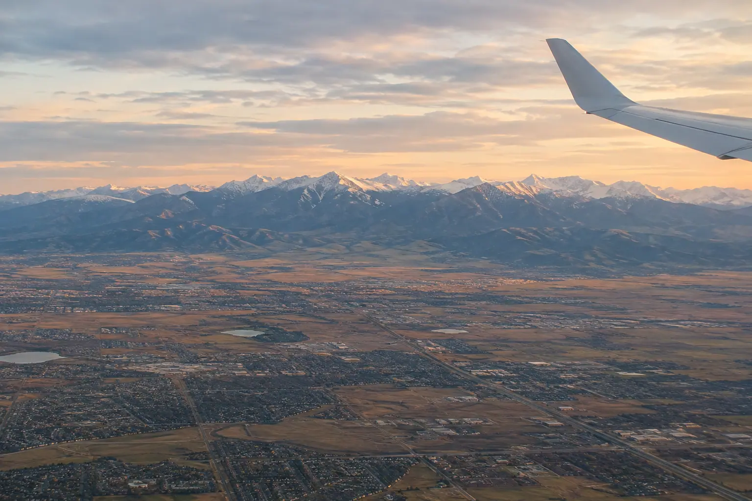 Denver from the air