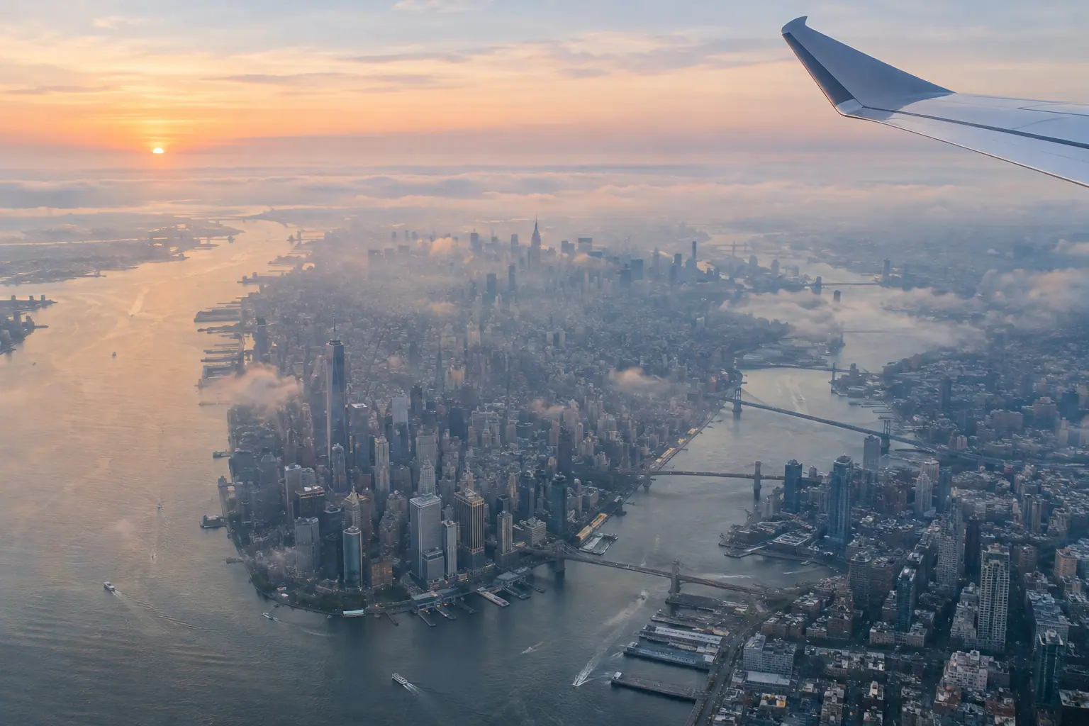 New York from the air