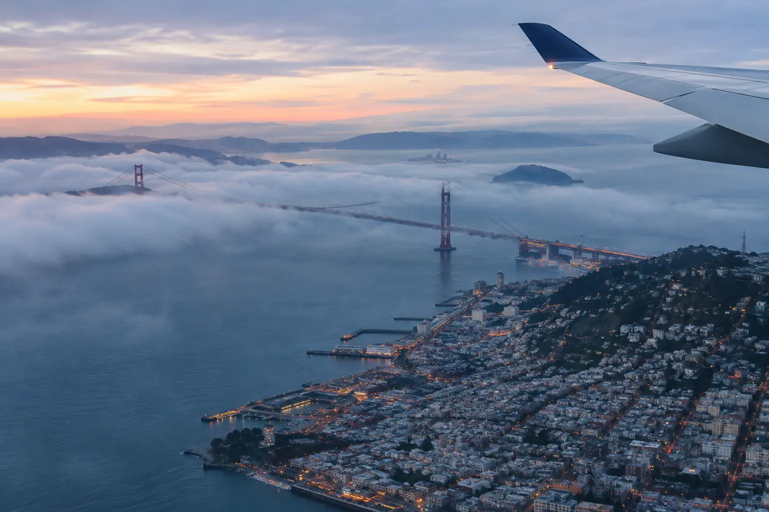 San Francisco from the air