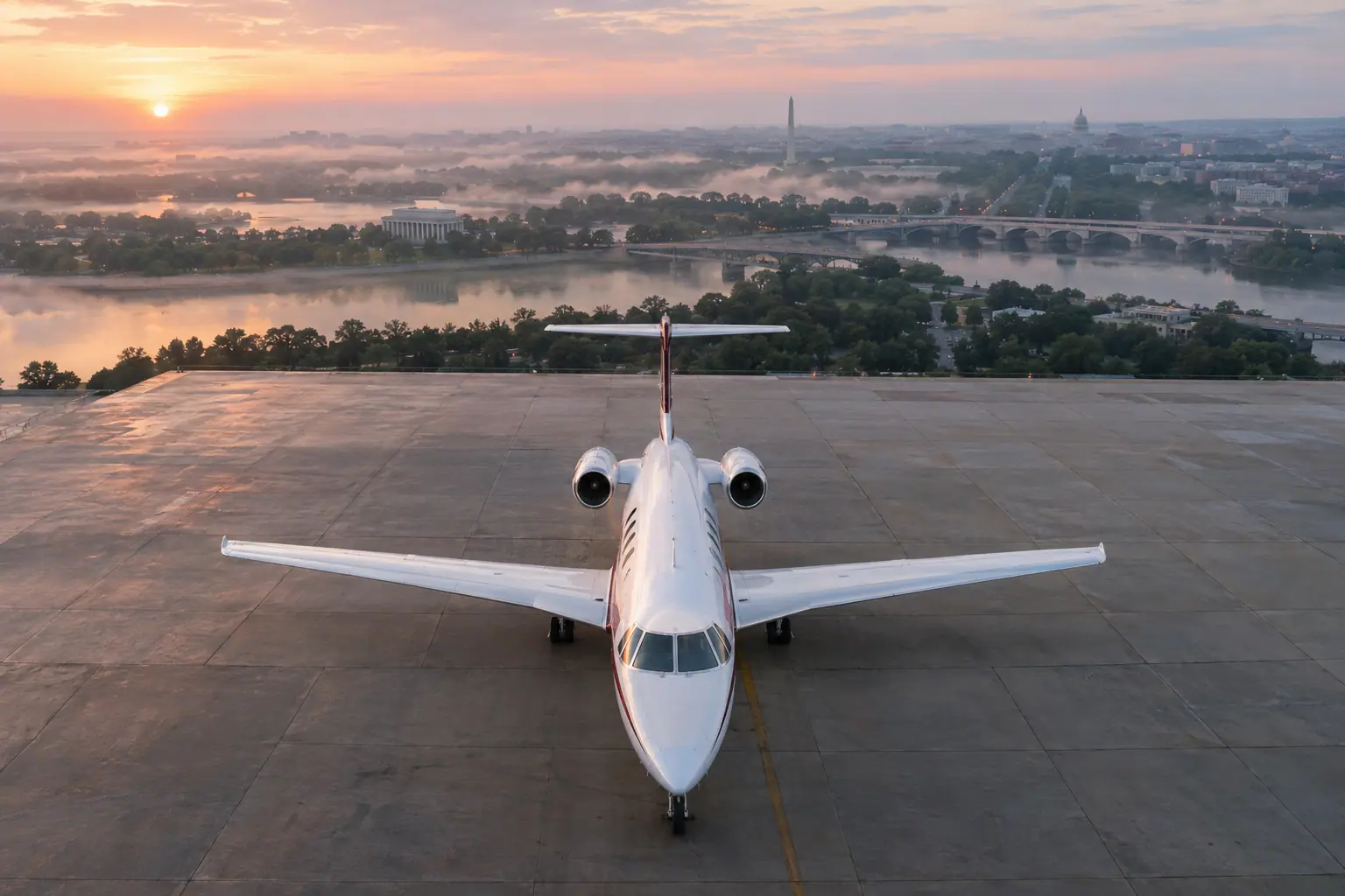 Private jet Washington, DC to Austin