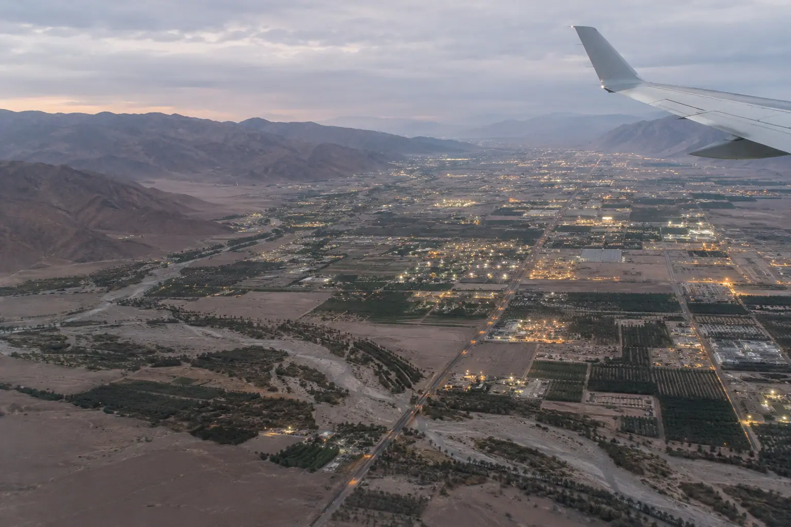 Phoenix from the air